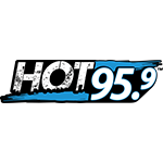 Hot 95.9 sticker logo