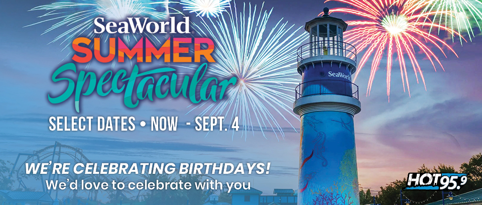 Hot 95.9™ SeaWorld Orlando Birthday Giveaway