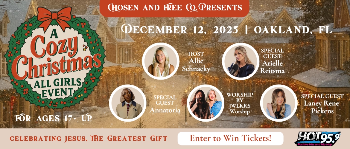 Hot 95.9™ A Cozy Christmas: All Ladies Event Giveaway