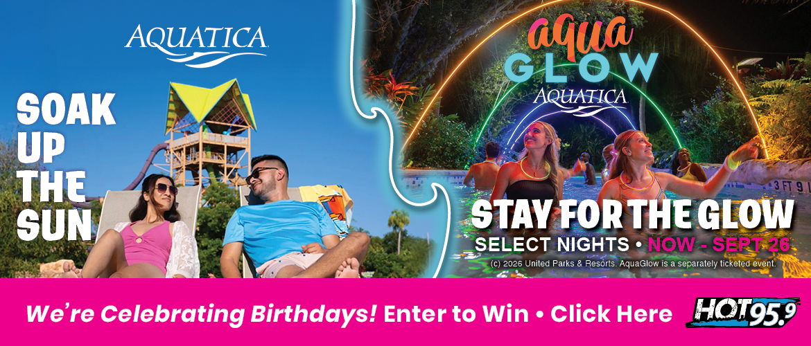 Aquatica Birthday Contest Aqua Glow SeaWorld